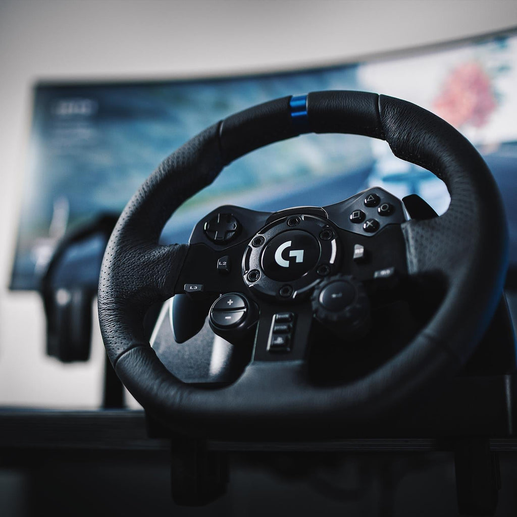 Logitech G923 TRUEFORCE Racing Wheel and Pedals for Playstation & PC