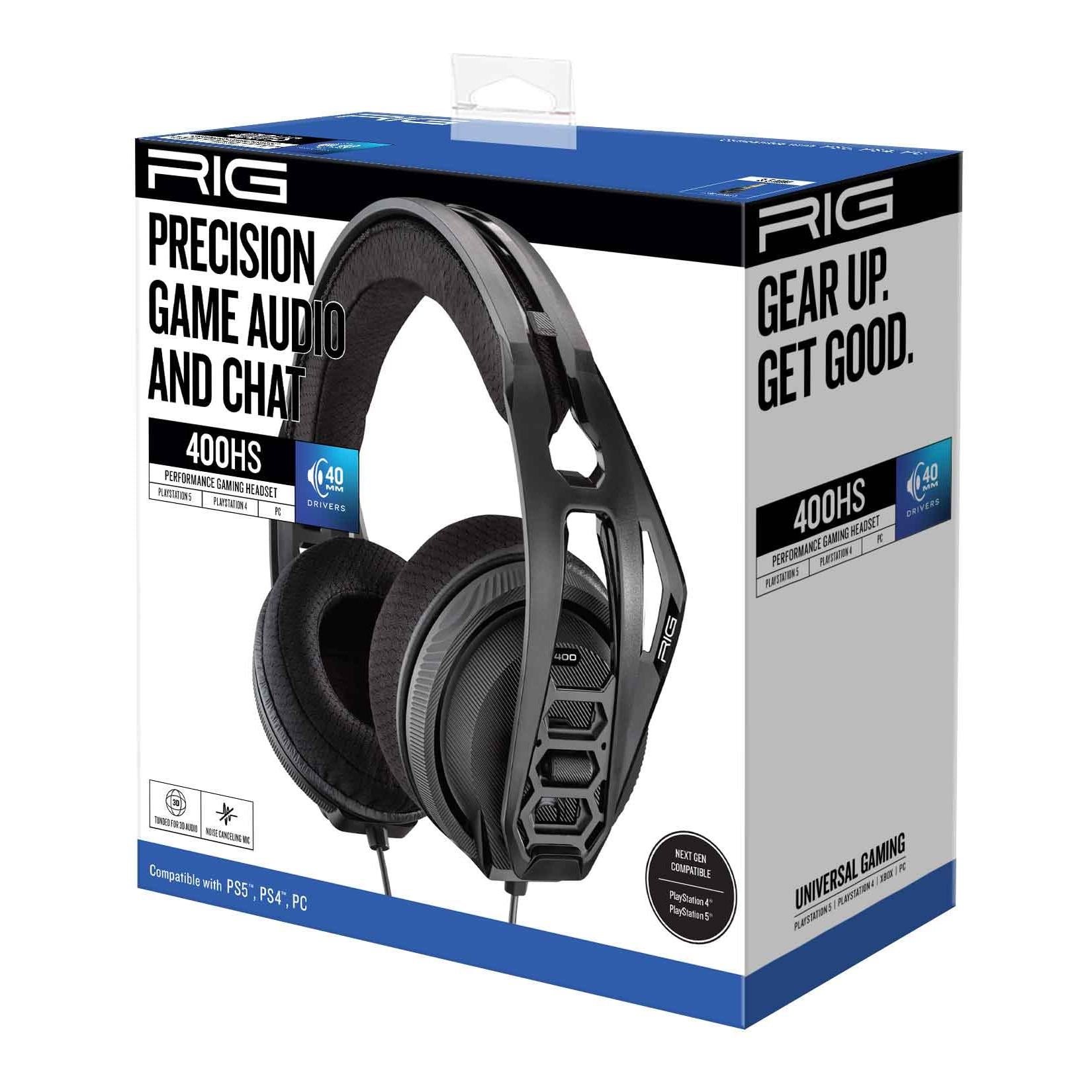 RIG 400 HS Stereo Gaming Headset for PlayStation (Black)
