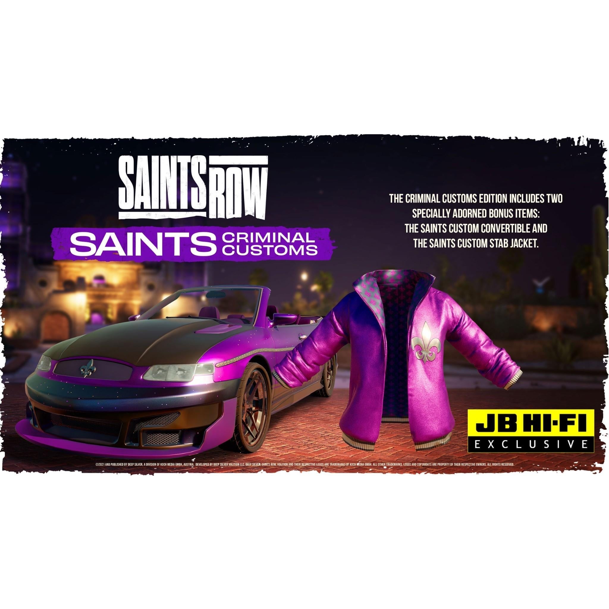 Saints Row Criminal Customs Edition