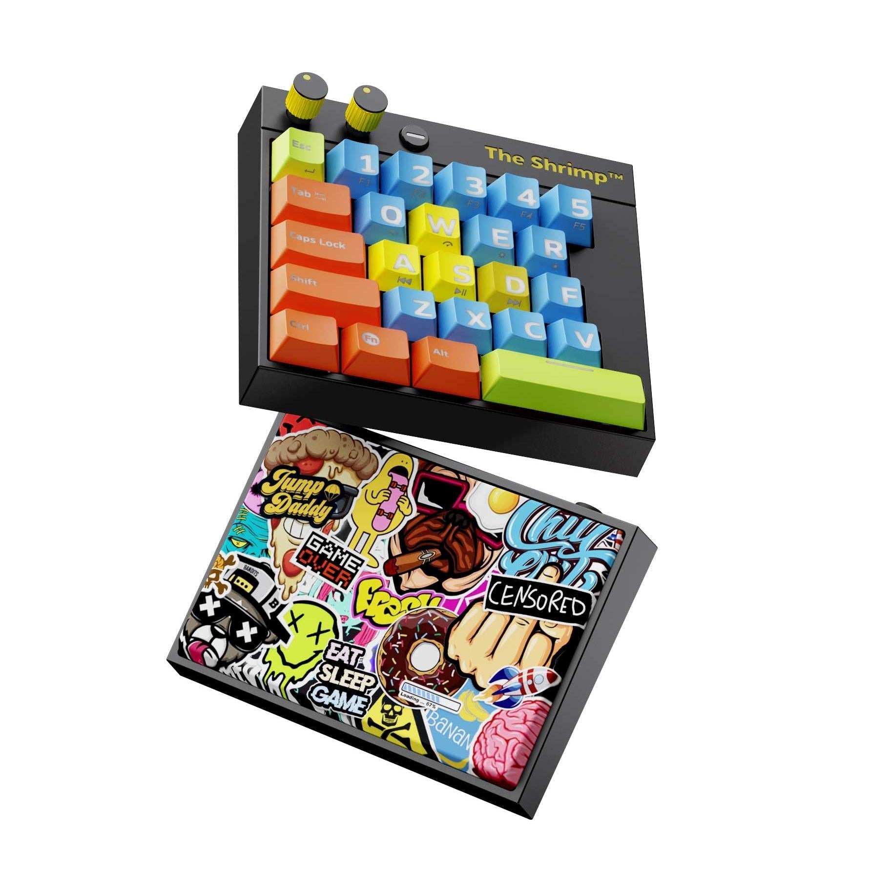 The Shrimp Ultracompact Mechanical Gaming Keyboard (Bomber)