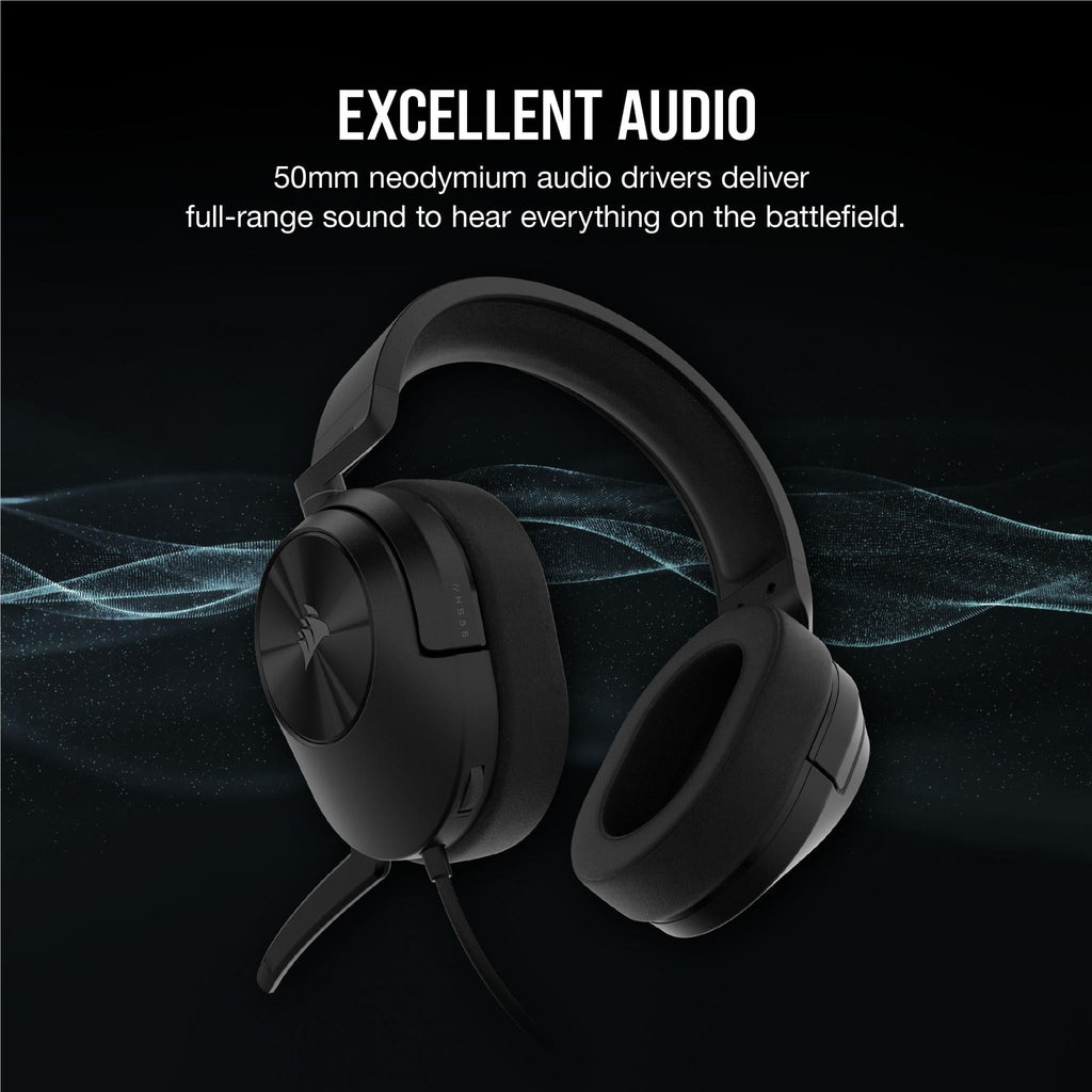 Corsair HS55 Stereo Gaming Headset (Carbon)