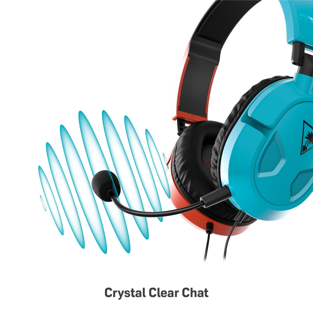 Turtle Beach Recon 50 Wired Gaming Headset (Red/Blue)