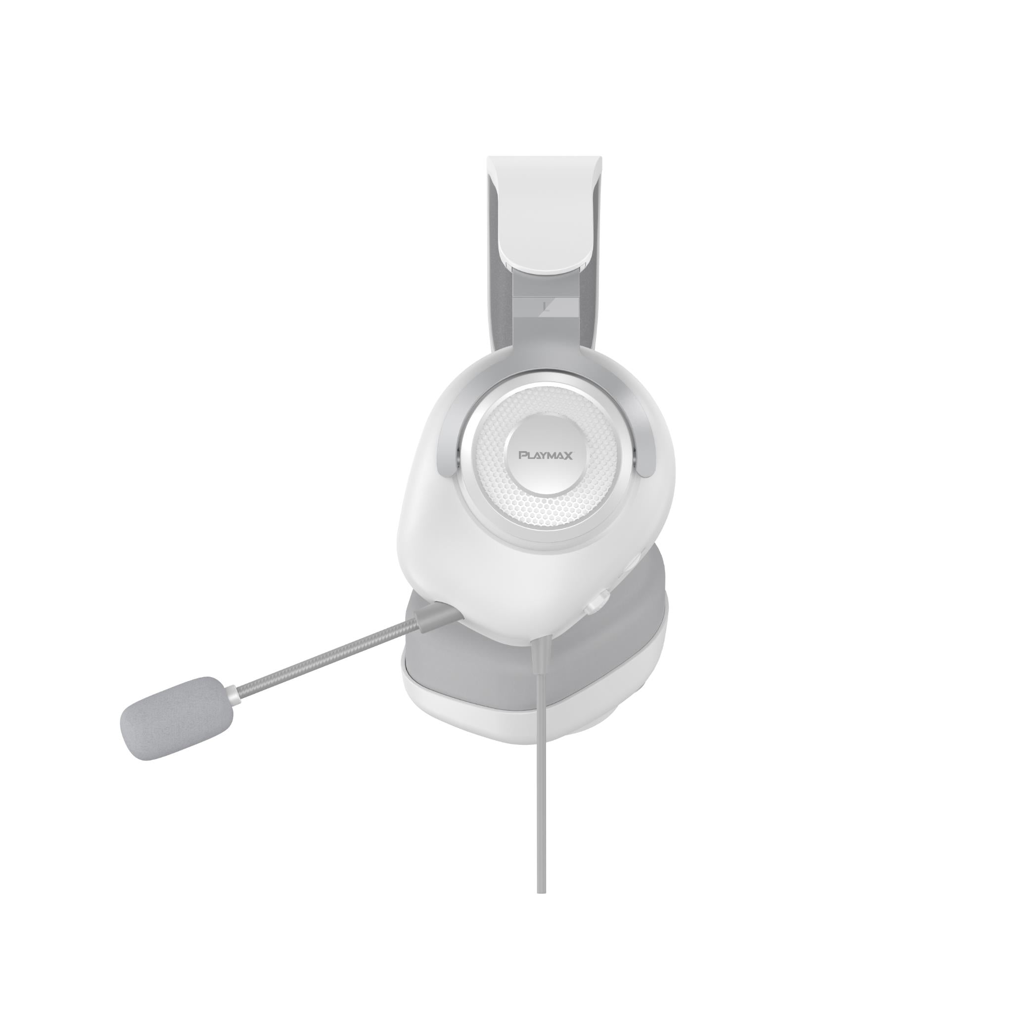 Playmax MX1 PRO Wired Gaming Headset (White)