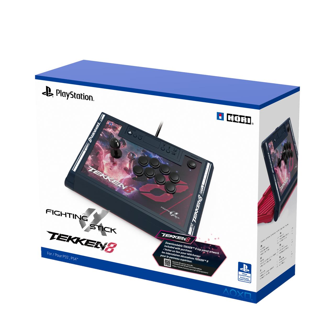 Hori Fighting Stick Alpha Tekken 8 Edition for PlayStation 5