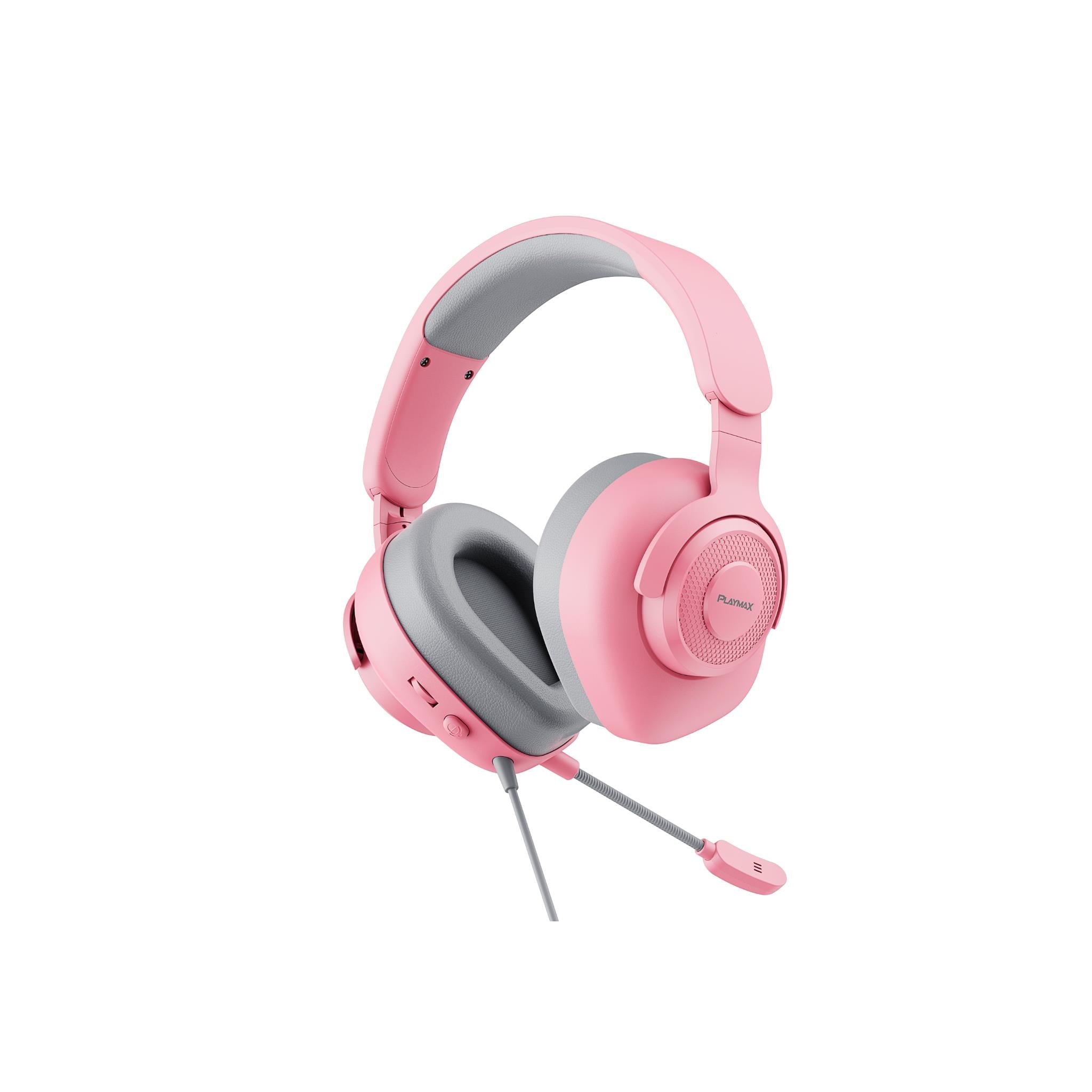 Playmax MX1 Pro Gaming Headset - Pink