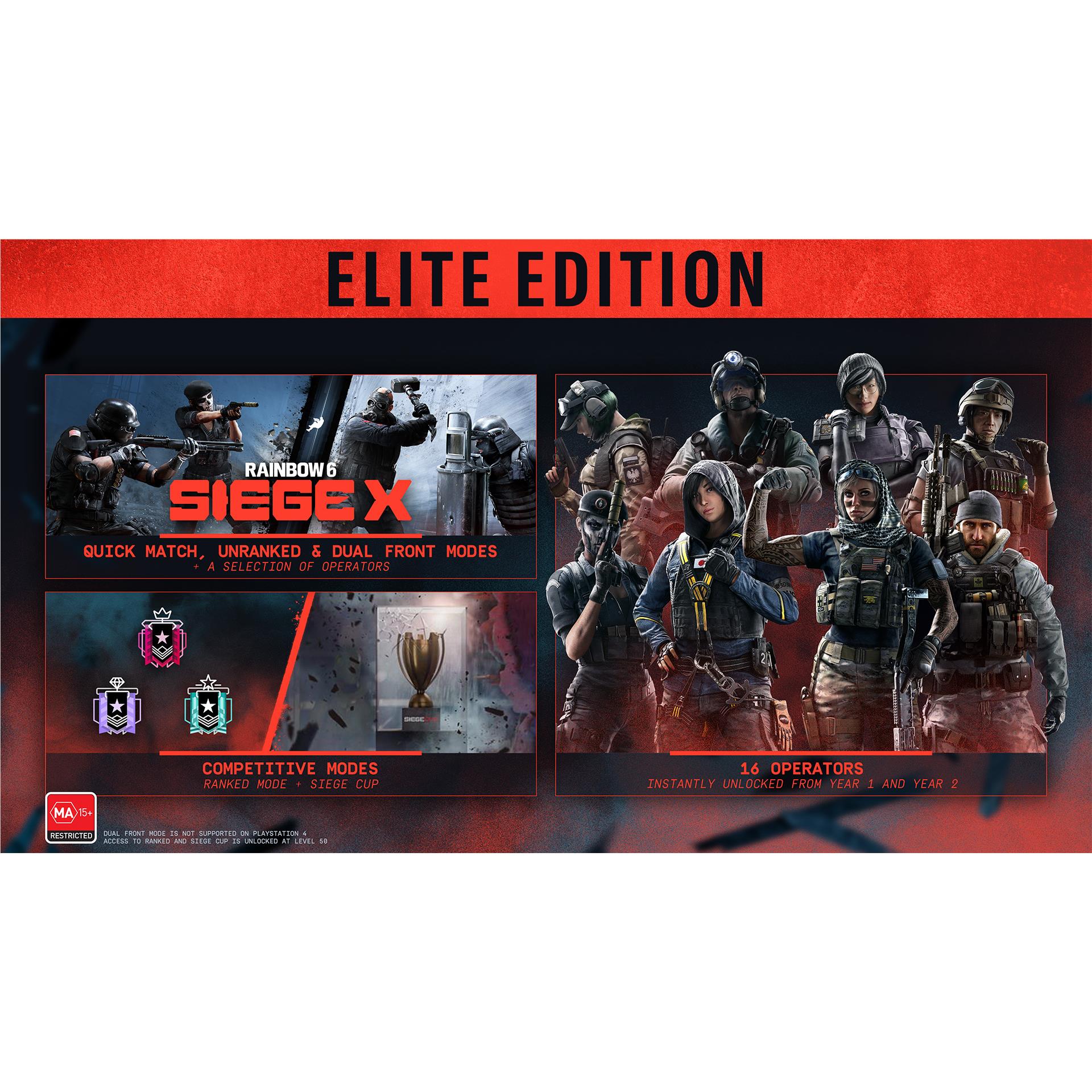 Tom Clancy's Rainbow Six Siege X - Elite Edition