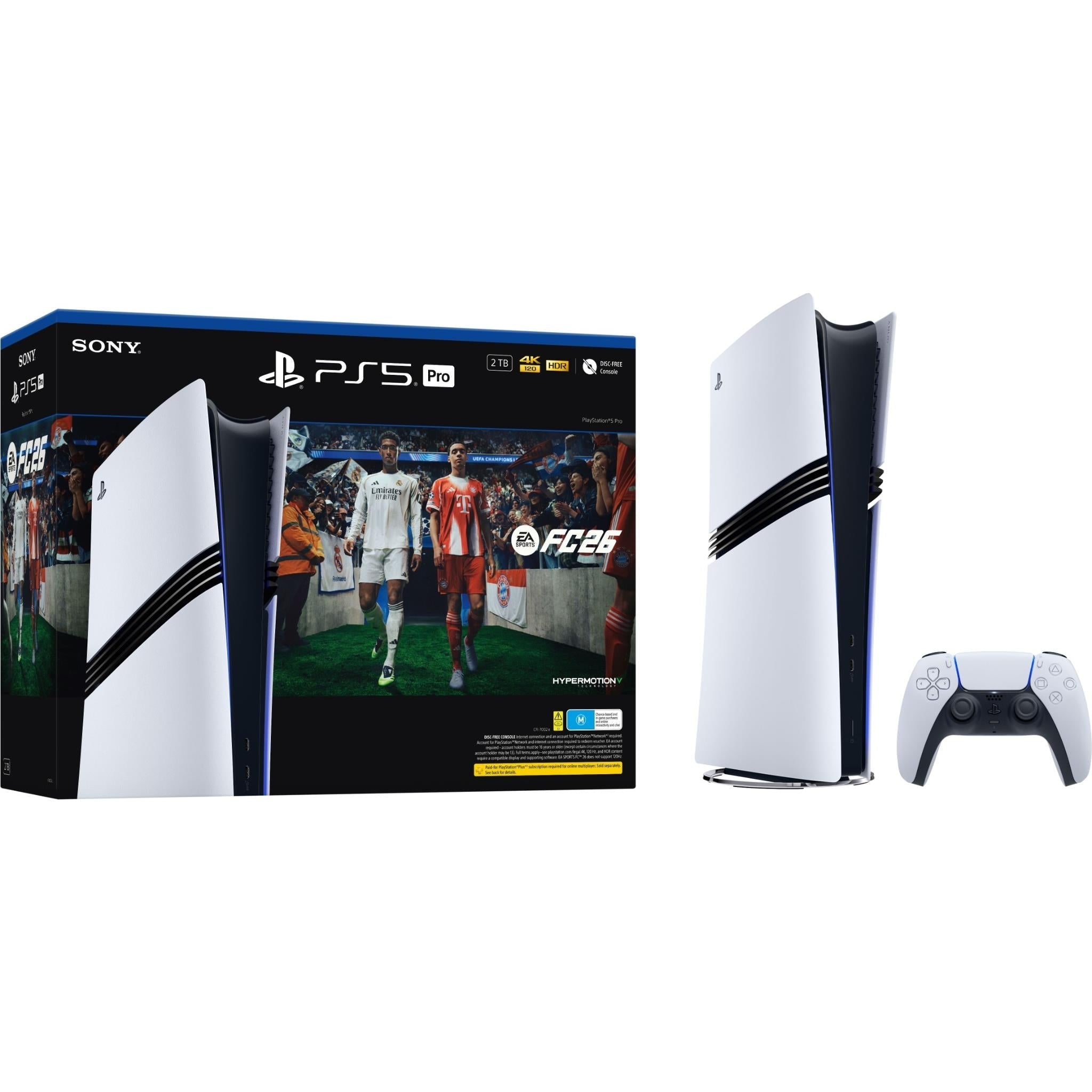 PS5 PlayStation 5 Pro 2TB Console EA Sports FC 26 Bundle