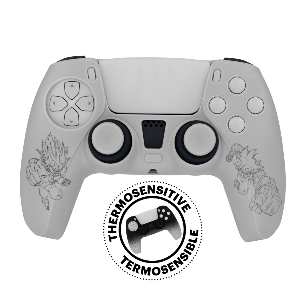 Blade PS5 Controllers Dragon Ball Thermocromatic Silicone Skin + Grips